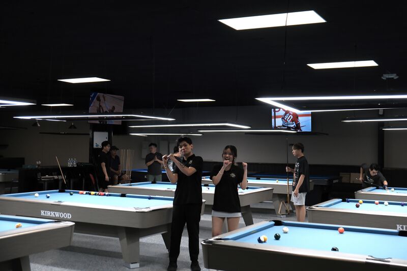 Good times and good games on the main floor